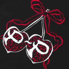 画像2: PASS~PORT | CHERRIES TEE - BLACK (2)