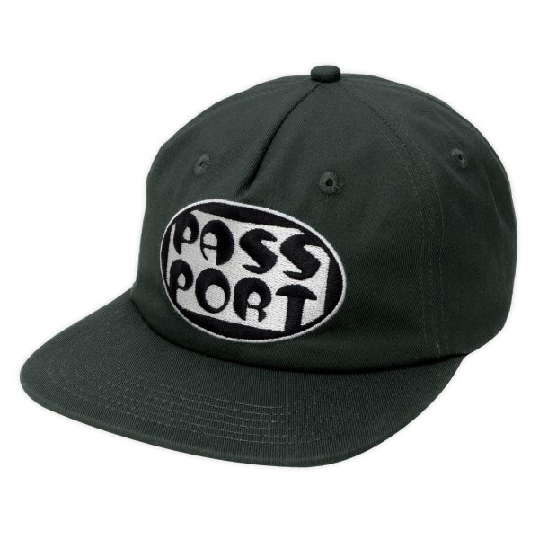 画像1: PASS~PORT | ROUNDED WORKERS CAP - SEAWEED GREEN (1)