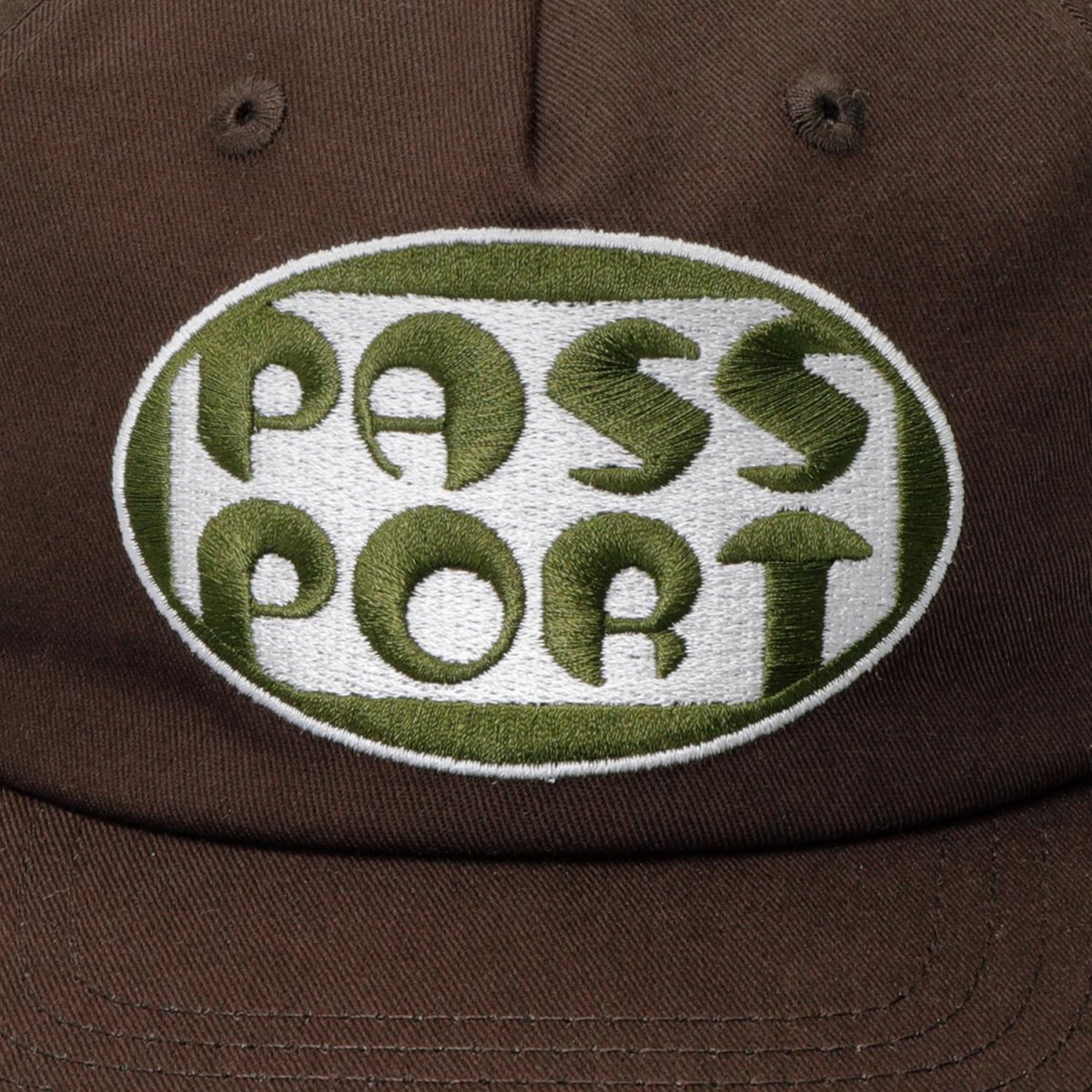 画像2: PASS~PORT | ROUNDED WORKERS CAP - CHOCOLATE (2)