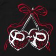 画像3: PASS~PORT | CHERRIES TEE - BLACK (3)