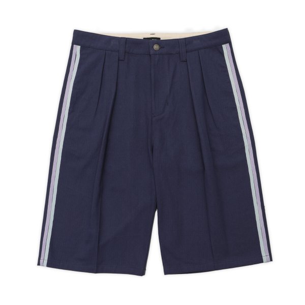 画像1: PASS~PORT |  LEAGUES CLUB SHORT - SIDE STRIPE NAVY (1)