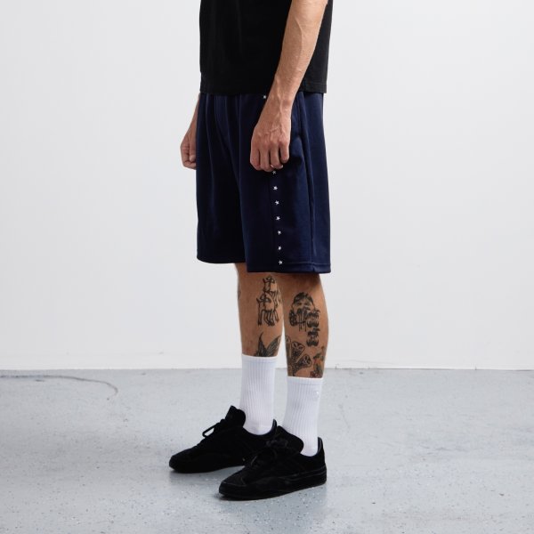 画像4: PASS~PORT | STARGAZER TRACK SHORT - NAVY (4)
