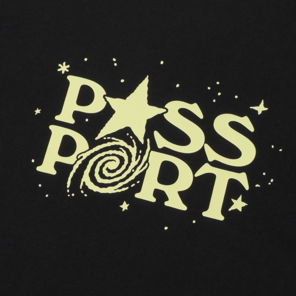 画像2: PASS~PORT |  STARGAZER TEE - BLACK (2)