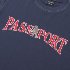 画像2: PASS~PORT | OFFICIAL CONTRAST TEE - WASHED NAVY (2)