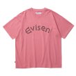 画像1: EVISEN | ARCH LOGO TEE - PINK［26SU_T01］ (1)
