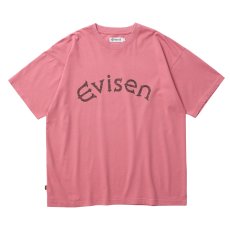 画像1: EVISEN | ARCH LOGO TEE - PINK［26SU_T01］ (1)