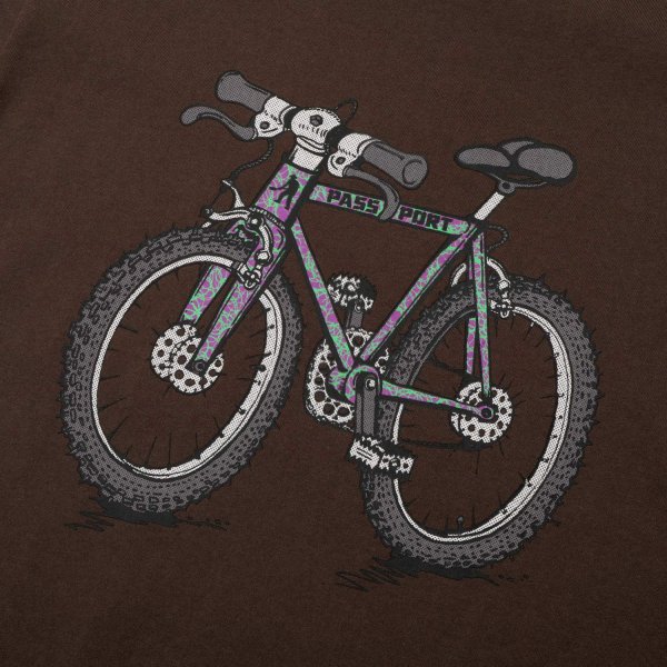 画像2: PASS~PORT |  ONE SPEED TEE - BARK (2)