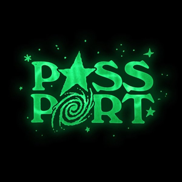 画像3: PASS~PORT |  STARGAZER TEE - BLACK (3)
