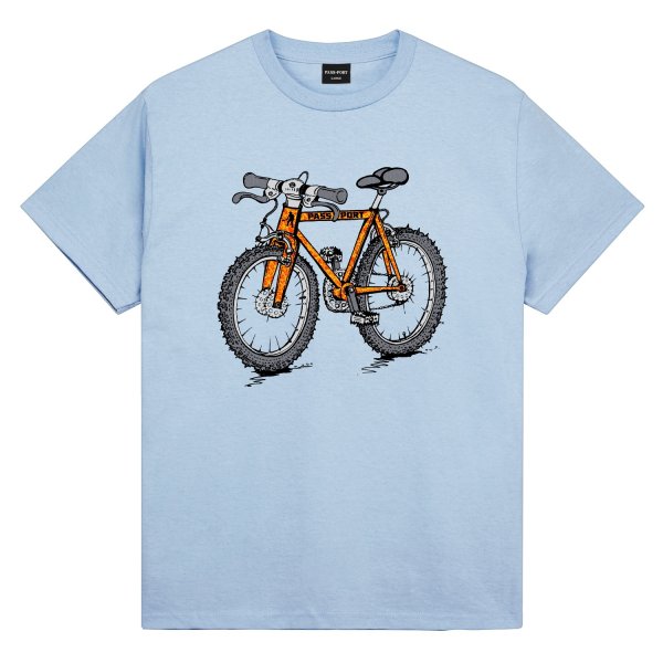 画像1: PASS~PORT |  ONE SPEED TEE - STONEWASH BLUE (1)
