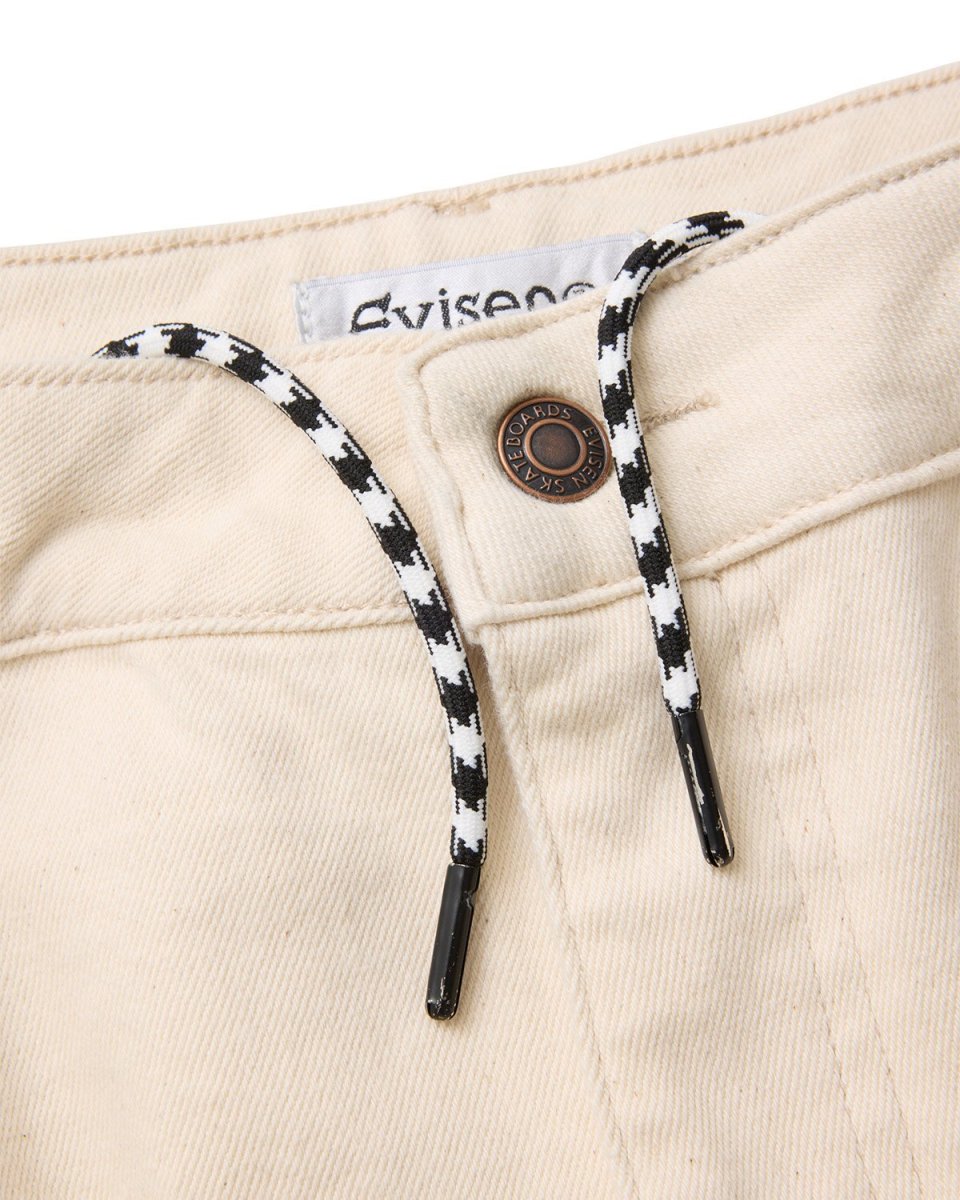 画像4: EVISEN | SUSHI DENIM SHORTS - BLACK［26SU_B01］ (4)