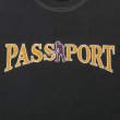 画像3: PASS~PORT | OFFICIAL CONTRAST TEE - WASHED BLACK (3)