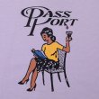 画像2: PASS~PORT | MINIMAL OUTPUT TEE - LAVENDER (2)