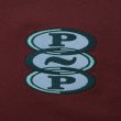 画像3: PASS~PORT |  HOOPS TEE - MAROON (The Organic Cotton) (3)