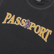 画像2: PASS~PORT | OFFICIAL CONTRAST TEE - WASHED BLACK (2)