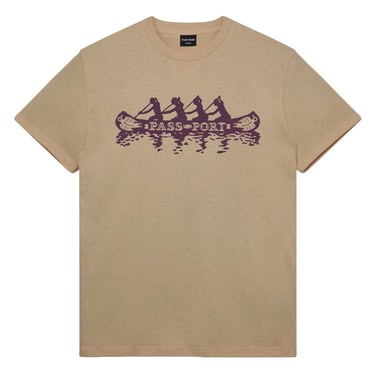 画像1: PASS~PORT |  CANOE TEE - SAND (1)
