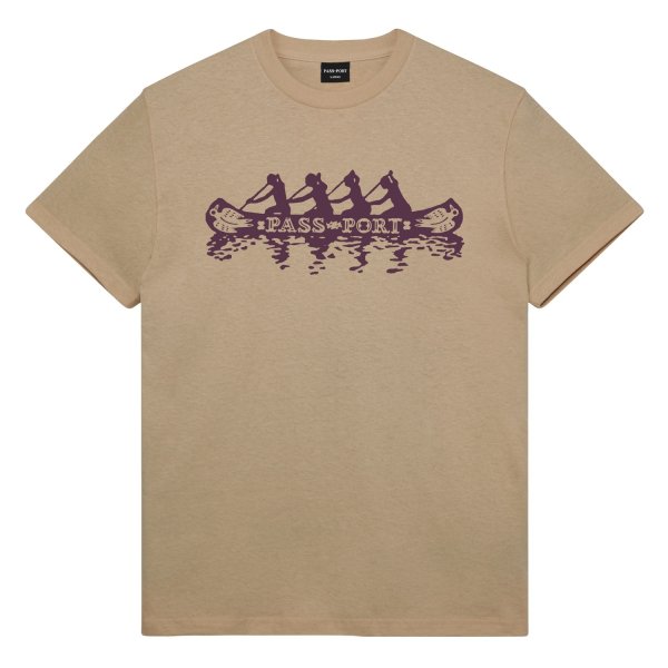 画像1: PASS~PORT |  CANOE TEE - SAND (1)
