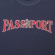 画像3: PASS~PORT | OFFICIAL CONTRAST TEE - WASHED NAVY (3)