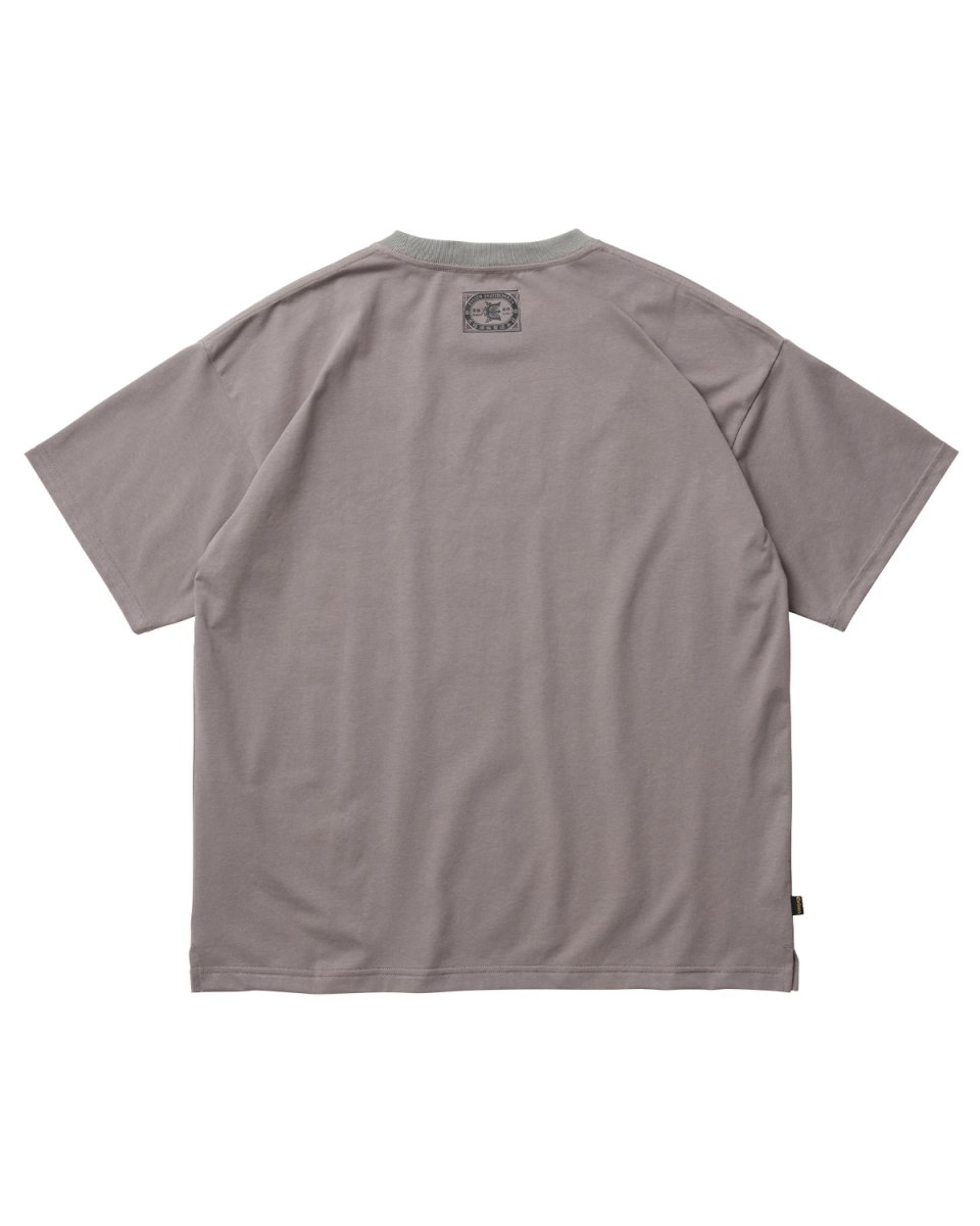 画像2: EVISEN | POWER PLAY WORLD TEE CHARCOAL［26SU_T02］ (2)