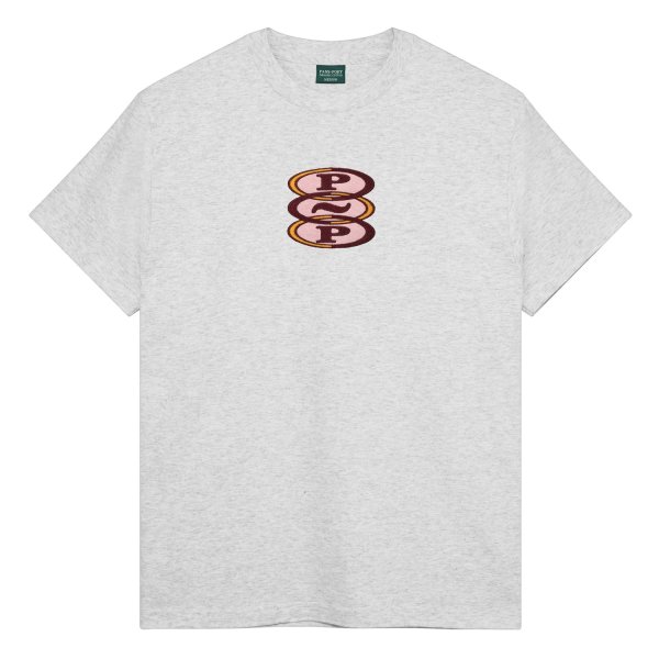 画像1: PASS~PORT |  HOOPS TEE - ASH (The Organic Cotton) (1)