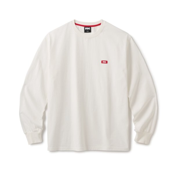 画像1: FTC | PIGMENT DYED SMALL LOGO LS TOP - WHITE (1)