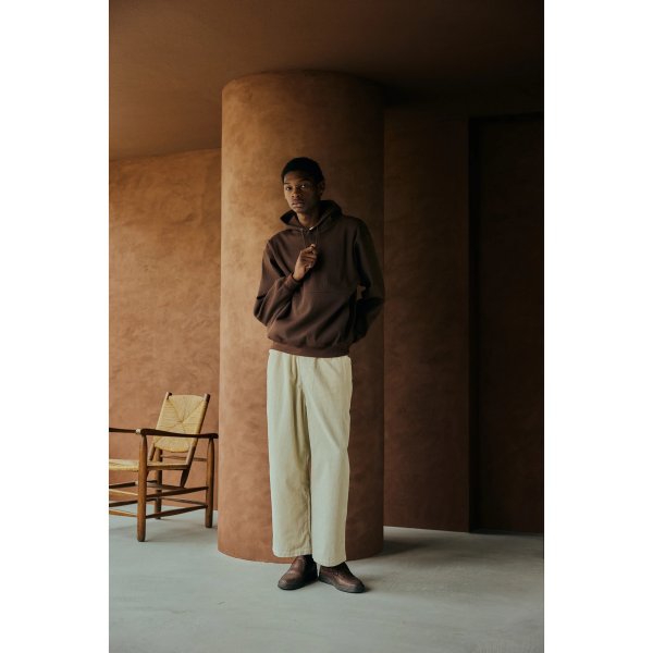 画像8: COMFORTABLE REASON | POLY WAFFLE PARKA - BROWN (8)