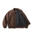 画像4: FTC | TWILL WORK JACKET - BROWN (4)