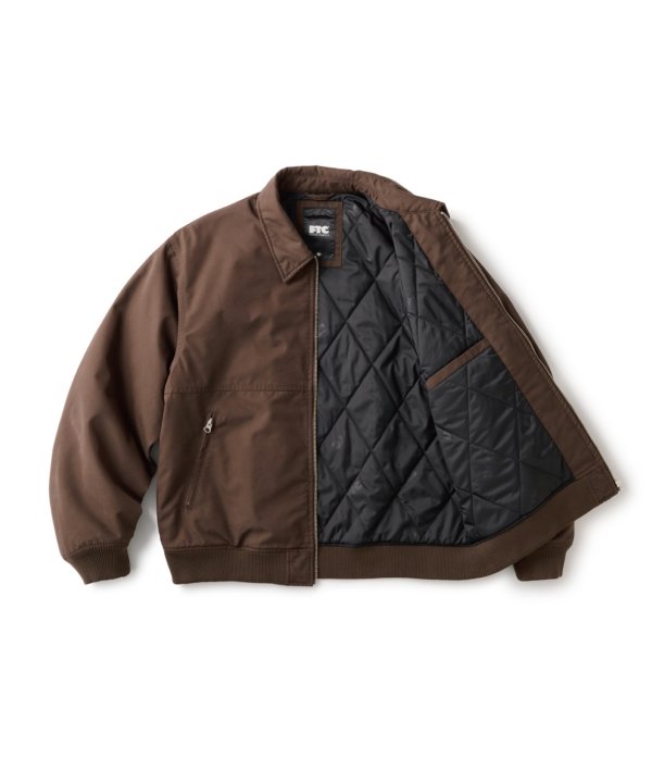 画像4: FTC | TWILL WORK JACKET - BROWN (4)