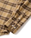 画像4: FTC | PLAID NEL SHIRT - GOLD (4)