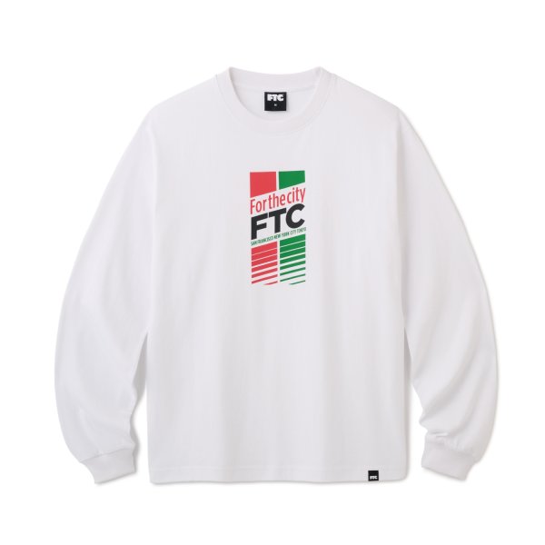 画像1: FTC | OIL LS TEE - WHITE (1)