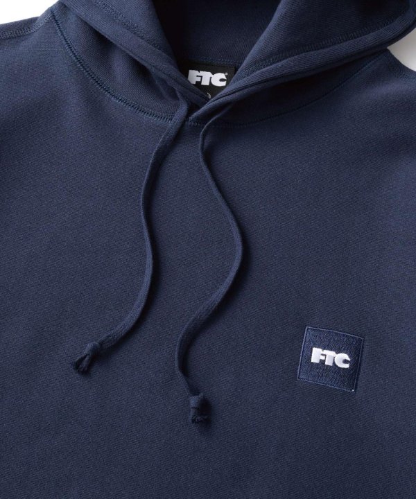 画像2: FTC | BOX LOGO PULLOVER HOODY - NAVY (2)