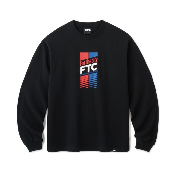 画像1: FTC | OIL LS TEE - BLACK (1)