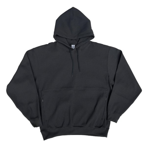 画像1: COMFORTABLE REASON | POLY WAFFLE PARKA - CHARCOAL (1)