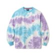 画像1: FTC | PIGMENT DYED SMALL LOGO LS TOP - TIEDYE (1)