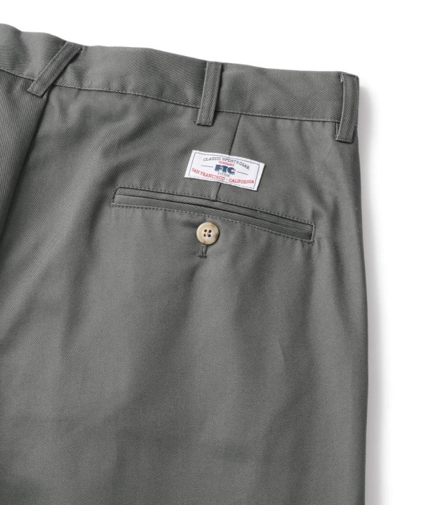 画像4: FTC | CHINO SLACKS PANT - CHARCOAL (4)