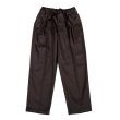 画像1: COMFORTABLE REASON | DAILY WORK SLACKS - BROWN (1)