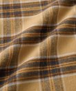画像3: FTC | PLAID NEL SHIRT - GOLD (3)