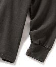 画像3: FTC | PIGMENT DYED SMALL LOGO LS TOP - BLACK (3)