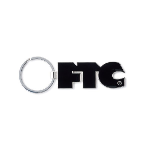 画像1: FTC | METAL KEYCHAIN - BLACK (1)