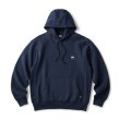 画像1: FTC | BOX LOGO PULLOVER HOODY - NAVY (1)