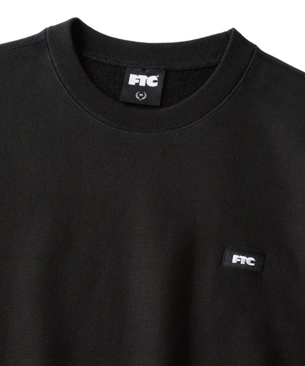 画像2: FTC | SMALL BOX LOGO CREW NECK - BLACK (2)