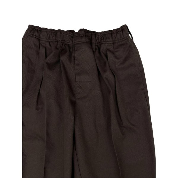 画像2: COMFORTABLE REASON | DAILY WORK SLACKS - BROWN (2)