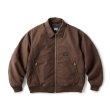 画像1: FTC | TWILL WORK JACKET - BROWN (1)