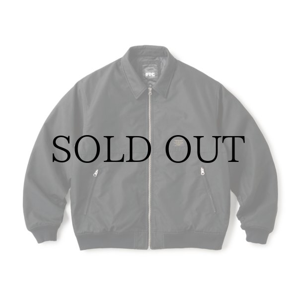 画像1: FTC | TWILL WORK JACKET - BLACK (1)
