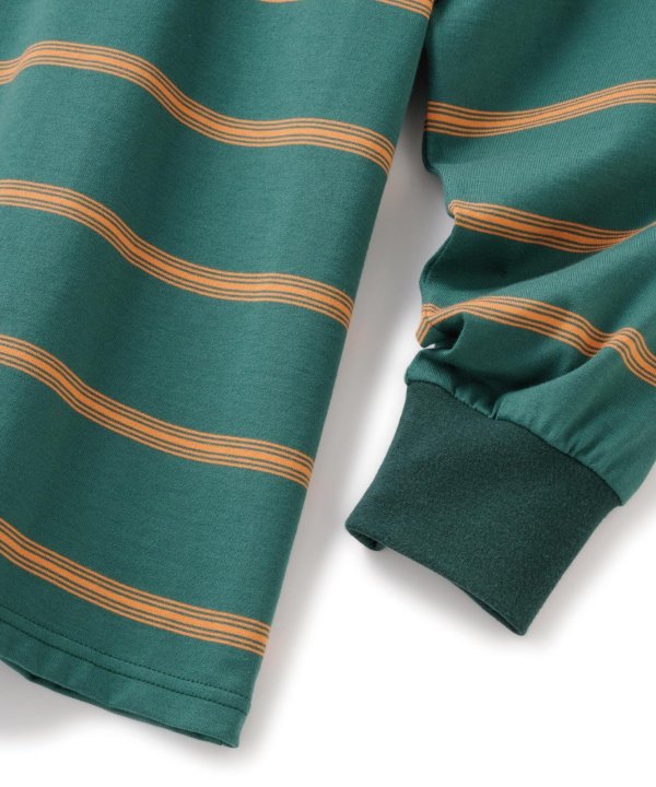 画像3: FTC | STRIPE LS TOP - GREEN (3)