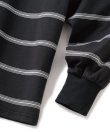 画像3: FTC | STRIPE LS TOP - BLACK (3)