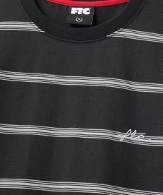 画像2: FTC | STRIPE LS TOP - BLACK (2)