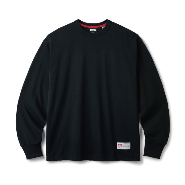 画像1: FTC | ATHLETIC LS TOP - BLACK (1)