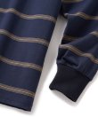 画像3: FTC | STRIPE LS TOP - NAVY (3)