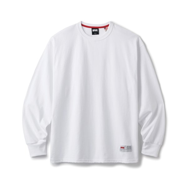 画像1: FTC | ATHLETIC LS TOP - WHITE (1)