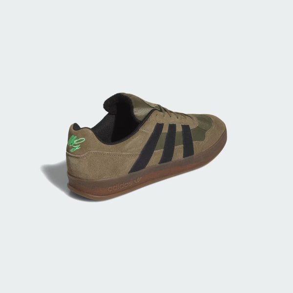 画像5: ADIDAS | ALOHA SUPER - OLIVE STRATA / CORE BLACK / GUM (5)